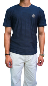 Men's tommy textured blue Imported T-Shirt